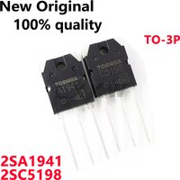 10/PCS New Original 2SA1941 A1941 2SC5198 C5198 (5PCS A1941 + 5PCS C5198) TO-3P Fever audio amplifier tube In Stock