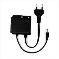 DC12V 2A Waterproof EU/US/UK Plug Power Adapter For CCTV Security Surveillance Cameras AHD Camera NVR DVR Input AC100V-240V