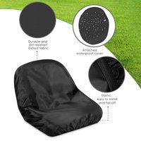 Lawn Mower Seat Cover Rainproof Riding Lawn Mower Seat waterproof Protection Covering Full Coverage Tractor Outdoor homework