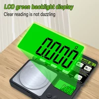 Portable Digital Scale 0.01g Lcd Digital Display Calibration Function Jewelry Scale That Can Be Converted Measurement Units