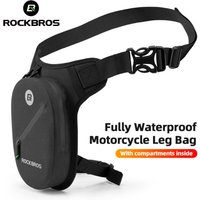 ROCKBROS Waterproof Motorcycle Leg Bag, Knight Waist Bag, Riding Motorcycle Crossbody Bag, Motorcycle Men'S Riding Equipment