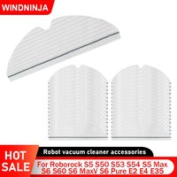 Disposable Mop Cloths For Roborock S50 S53 S54 S60 S5 S5 Max S6 S6 MaxV S6 Pure E2 E4 E35 Robot Vacuum Accessories Mop Rags