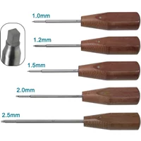 GREATLH Orthopedic Bone Screw Driver Square Screwdriver 1.0-2.5mm Veterinary Instrument Stainless Steel