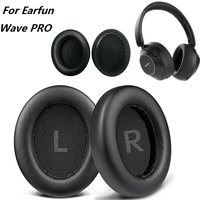 Ear Pads for EarFun Wave Pro ANC Headphones replacement Ear Cushions with Soft Protein Leather earmuffs ear pillow