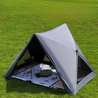 Beach Tent Triangle Tent Portable Outdoor Camping Automatic Quick Open Sun Protection Beach Tent Park Tent