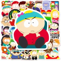 50PCS Cartoon Animation SouthPark Sticker Funny Cute Graffiti Waterproof Decal Kids Toy DIY Laptop Phone Guitar Cup Sticker