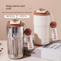 Smart Temperature Display Coffee Mug 450ml 316 Stainless Steel Vacuum Insulated Thermo Bottle Portable Thermal Cup for Office