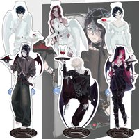 Anime Music ALIEN STAGE 15cm Acrylic Figure Mizi Luka Ivan Hyuna Till Sua Standing Model Desktop Decoration Fan Keychain Gift
