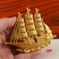 Smooth sailing, sailing crafts, decorations, home furnishings, office receptions, gifts, metal ornaments