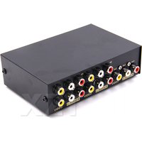 New 2/4/8 Ports AV RCA Audio Video Switch AV Signal RCA Composite Splitter Selector for STB TV DVD Player XBOX PS2 AV Switcher