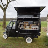 Allbetter Mobile Motorcycle Food Truck with Full Kitchen Coffee Kiosk Street Food Cart Tuk Tuk Beer Bar Food Truck for Sale