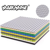Marumine Building Blocks Double-sided Base Plate 16x16 91405 Assemble Parts MOC Bricks Baseplate Idea House Construction Board
