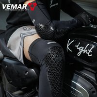 VEMAR Updated Version Ice Sleeve New Knee and Elbow Pads Motorcycle Knee Brace Cycling Bike Motocross Elbow Riding Protector