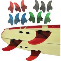 GL/ S/ M/ L/ UK2.1 UPSURF FCS Performer Twin & Tri & Quad Sets Surfboard Fins Honeycomb Carbon Fin Double Tabs 1 Surfing Fins