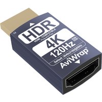 HDMI 2.1 EDID Emulator Passthrough,HDR 4K@60Hz M-F,1440/1080p@120Hz High Refresh for External Display & Headless PCs