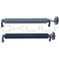 P1080383-222 Platen Roller Kit with Bearings Bushing Gear Transfer for Zebra ZD420 ZD421 ZD620 ZD621 ZD420D ZD421D ZD620D ZD621D