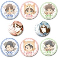 Attack on Titan Pin Cute Anime Brooches Eren Levi Armin Arlert Erwin Cartoon Badge Pin for Backpack Hat Jewelry Accessories Gift