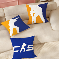 Hot Game C-Counter-Strike 2 CSGO Pillow Case Suitable For Bedrooms Living Rooms Cars Home Decoration