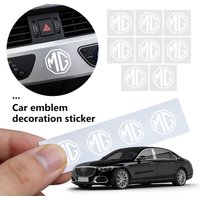 Car Emblem Decoration Sticker Crystal Label Universal Auto Accessory For MG GT 3 5 6 7 GS Pilot HS ZS