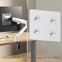 VESA Mount Adapter Bracket Kit Non-VESA Mounting Universal for 75 VESA Monitor Arm Compatible