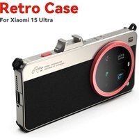 Fotorgear Retro Classic Series Phone Case for Xiaomi 15 Ultra Photography Accessories Supports 67mm Filters and T-mount Externa