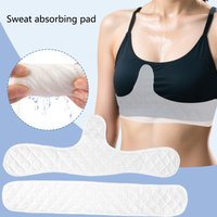 NEW Large Washable Reusable Sweat Absorbing Pad Adhesive Sweat Absorbing Pad For Sports Underwear Sweat Absorbing Cotton Pad