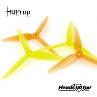20PCS/10Pairs HQProp R38 HeadsUp Racing 5.1x3.8x3 CW CCW 5.1inch Poly Carbonate Propeller Compatible with FlyFishRC FPV RC Frame
