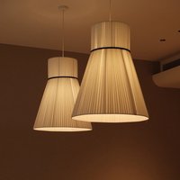 Japanese Wabi Sabi Cloth Chandelier Bar Living Room Bedroom Pendant Light Nordic designer cloth Ceiling Lamp Home Decor Fixtures