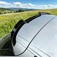 Maxton Style Gloss Black Rear Trunk Roof Spoiler Wings For AUDI Q7 SQ7 4M MK2 S-line 2016-2024 Splitter Exterior Body Kit Tuning