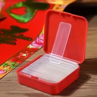 60/120/180pcs Reusable Double-Sided Adhesive Tape Box: Clear Mounting Strips For Home & Office - Multifunctional & Removable!