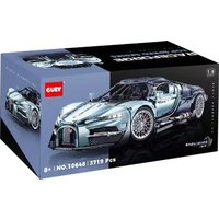 IN STOCK GULY 10648 MOC Technical 1:8 RC Sports Car Tourbillon Building Blocks Bricks Model Toys for Boys Christmas Gift Set