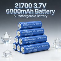 Lerp 21700 6000mAh 3.7V High-Drain Rechargeable Li-ion Battery – Ideal for Power Tools & E-Scooters, Free Shipping.