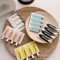 Women Fashion Seamless Hair Clip Fix Fringe Hair Accessories No Crease Hairpin Professional Hair Styling No Bend Barrettes