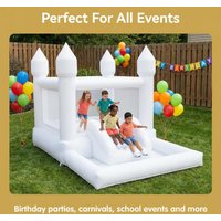 Small inflatable bouce castle with slide and ball pool