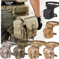 Concise Men's Waterproof Oxford Cloth Leg Wrap Hip Drop Belt Waist Bag For Hiking Camping Outdoor Sports Travel Fishing
