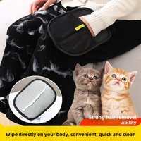 Cat Hair Glove Wool Removal Glove Pet Grooming Brush To Remove Dog Hair From Clothes Sofa Carpet With Electrostatic Cleaning