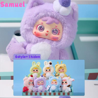 Samuel Hug Ice Cream Cute Pet Series Plush Blind Box Kawaii Plush Doll Anime Figure Toy Trendy Surprise Collection Birthday Gift