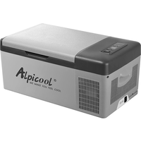 DC12V/24V AC220 Volt Car Refrigerator Portable Freezer Car Fridge RV Electric Compressor Cooler with App Control 15.3L/20L