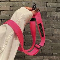 Adjustable Metal Crossbody Chain Durable Anti-lost Shoulder Neck Strap Solid Color Lanyard for Phone Camera New
