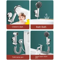 NEW Shower Head Supports 360° Adjustable Suction Cup Wall Mounted Handheld Shower Holder Punch-free Bathroom Accessories
