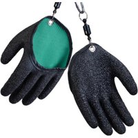 Professional Anti-Slip Catch Fish Gloves with Magnet Release Puncture Proof Fishing Gloves for Handling Catching Hunting Fisher