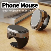 TikTok Scrolling Ring Remote Control,Air Finger Ring Mouse with Touchpad,Page Turner for iPad iPhone & Android Tablet,Bluetooth Camera Remote, Scrolling Ring for TikTok,YouTube,Instagram,Kindle