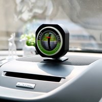 Car Instrument Cluster Slope Meter Level Angle Tester Declinometer Gradient Car Compass Built-in LED Light Luminous Inclinometer