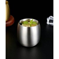 Korean-Style 304 Stainless Steel Tea Cup, Beer Cup, Beverage Cup, Mouthwash Cup, Barbecue Restaurant Special Cup 1Pcs