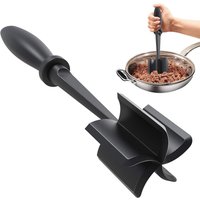 1pc Meat Chopper, Hamburger Chopper, Premium Heat Resistant Masher And Smasher For Hamburger Meat, Ground Beef, Ground Turkey