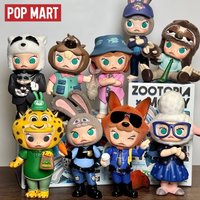 Original POPMART MOLLY X Zootopia Series Trendy Blind Box Mystery Box High Quality Anime Figures Decoration Surprise Gifts Toys