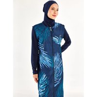 4pcs/set New Muslim Swimwear Women's Burkini Long Sleeve Sports Swimsuit Set UPF50-UV Protection