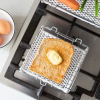 Factory price Japanese barbecue far-infrared radiation Ceramic BBQ net sandwich rice cake grilled fish direct fire grill mesh