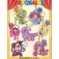 Tadc Keychains,The Amazing Digital Circus Keychain,Jax,Pomni,Kinger,Ragatha,Caine,Gangle,Anime Fans Merch Goods,Birthday Gifts,Car Pendants,Bag Pendants
