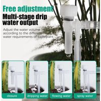 2-20m Garden Drip Irrigation Kit With Adjustable Valve 4/7mm Hose Micro Drip Watering System For Potted Plants Greenhouse Flower